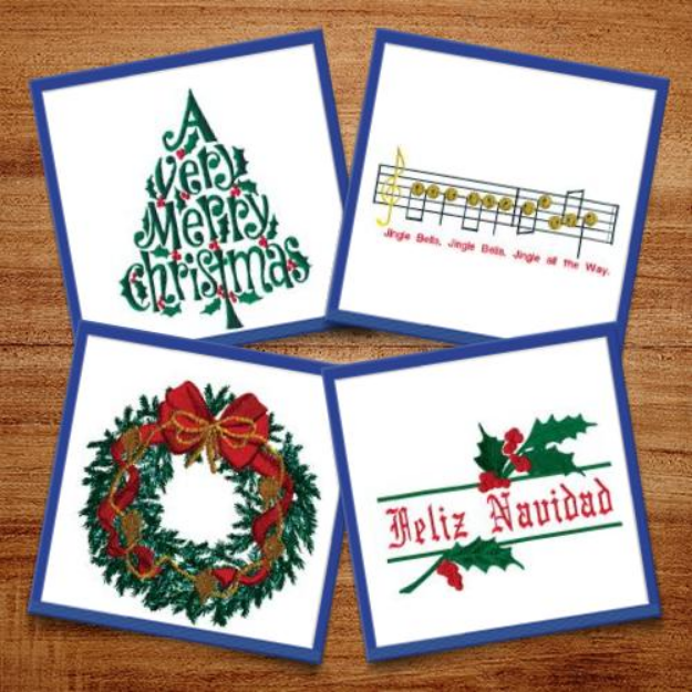 Picture of Christmas Package MegaPack #2 Embroidery Design Pack