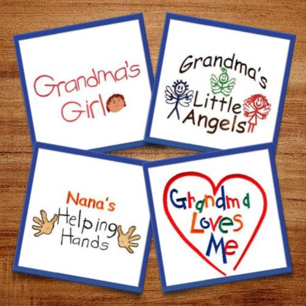 Picture of Grandma Package Combo Embroidery Design Pack