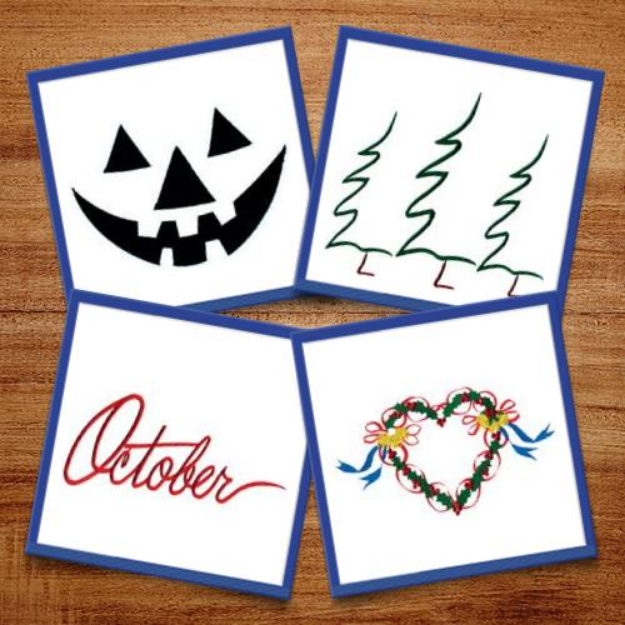 Picture of Holiday Package #2 Embroidery Design Pack