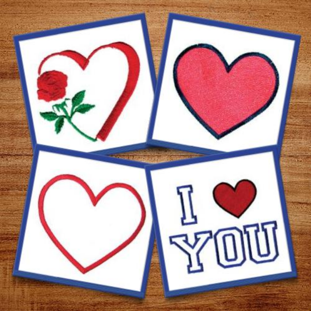 Picture of Love Package Combo Embroidery Design Pack