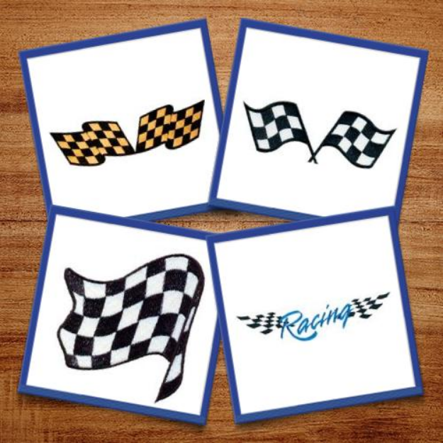 Picture of Racing Package Combo Embroidery Design Pack