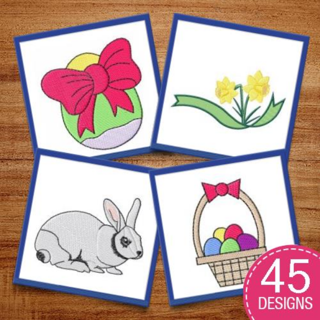 Picture of Easter Combo Embroidery Design Pack