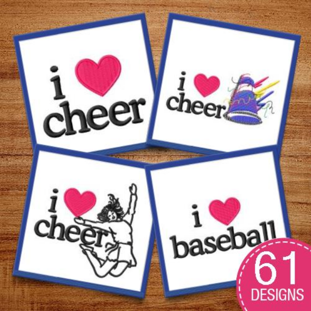 Picture of Sports Combo Embroidery Design Pack