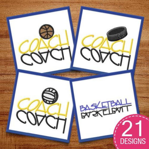 Picture of Ready, Set, GAMETIME! Embroidery Design Pack