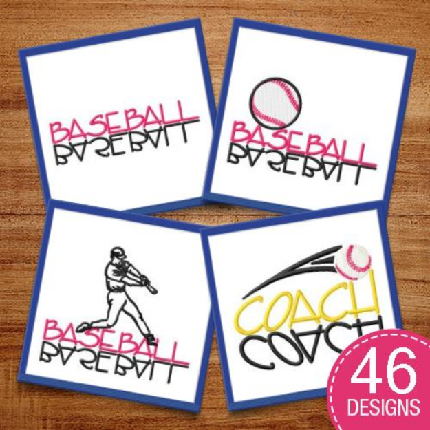 Picture of Sports, Sports, SPORTS! Embroidery Design Pack