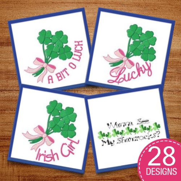 Picture of Don't Pinch, I'm Irish! Embroidery Design Pack