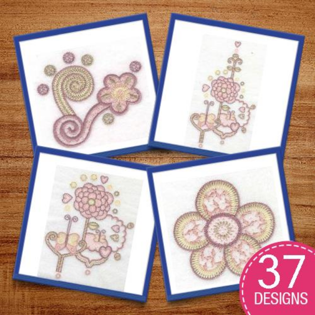 Picture of Whimsical Décor 1 Embroidery Design Pack