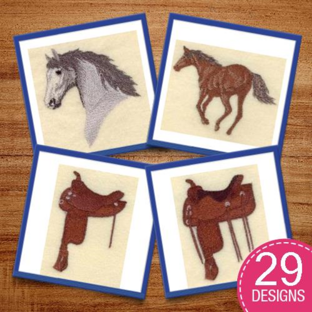 Picture of Horse Haven Embroidery Design Pack