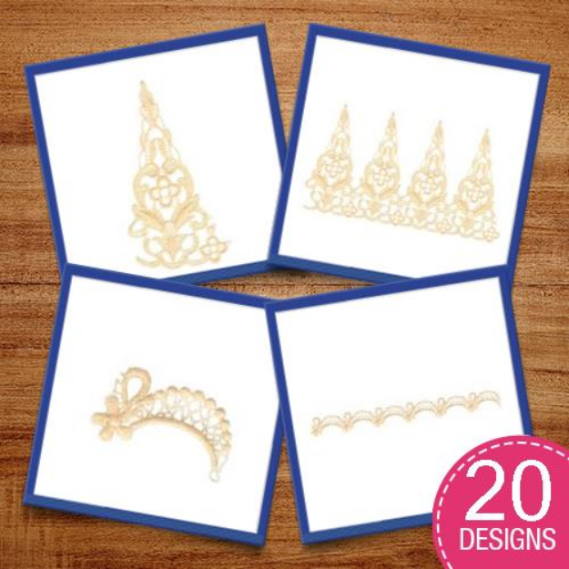 Picture of Vintage Lace Edition 4 Volume 5 Embroidery Design Pack