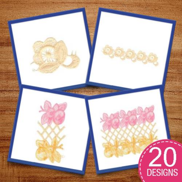 Picture of Vintage Lace Edition 4 Volume 6 Embroidery Design Pack