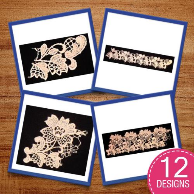 Picture of Vintage Lace 5 Volume 1 Embroidery Design Pack