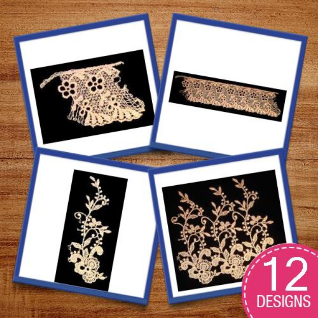 Picture of Vintage Lace 6 Volume 1 Embroidery Design Pack
