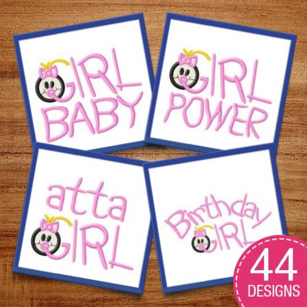 Picture of Babies & Kids-Text COMBO Embroidery Design Pack