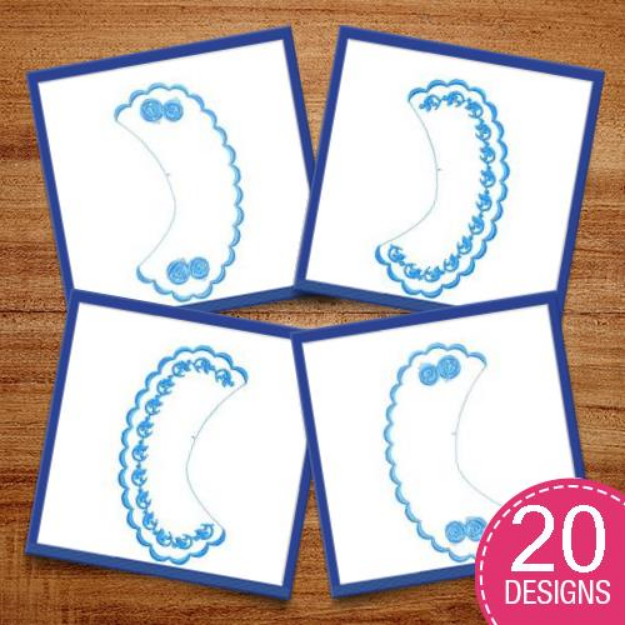 Picture of Collars   Embroidery Design Pack