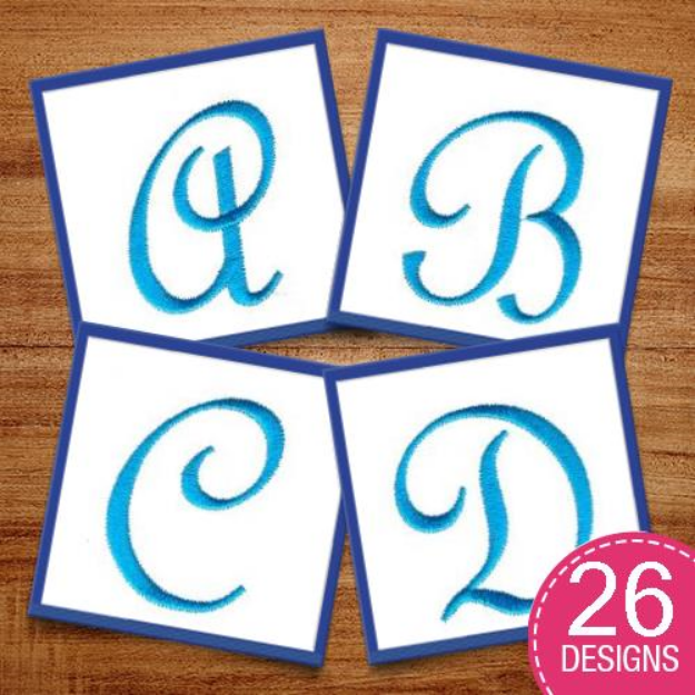 Picture of Classic Monogram Pack Embroidery Design Pack