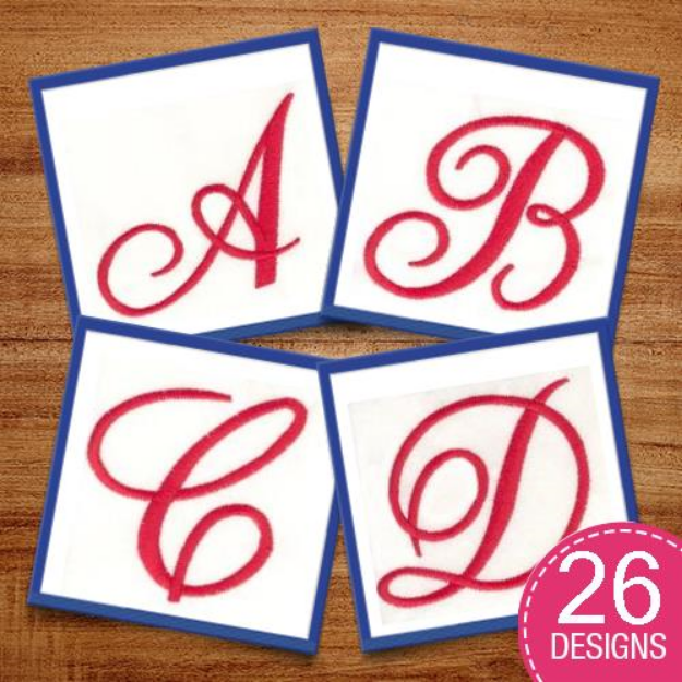 Picture of Fancy Monogram Pack Embroidery Design Pack