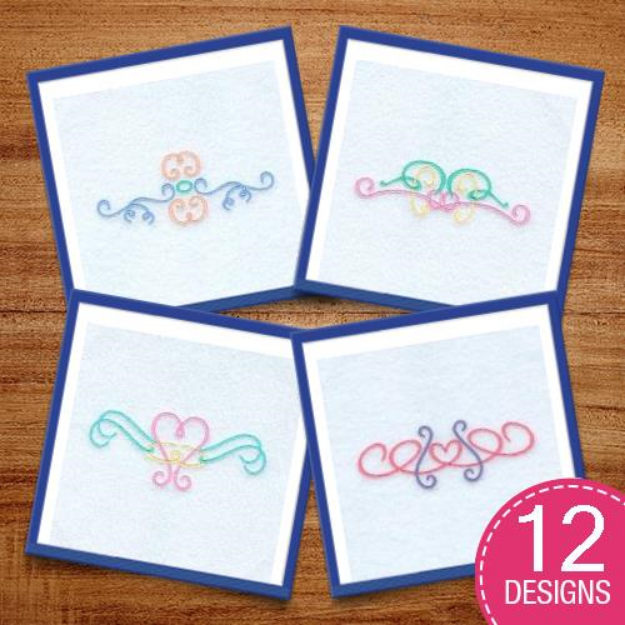 Picture of Spring Flourishes Design Pack Embroidery Design Pack
