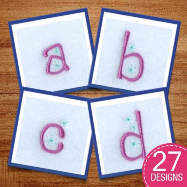 Picture of Fairy Alphabet Design Pack Embroidery Design Pack