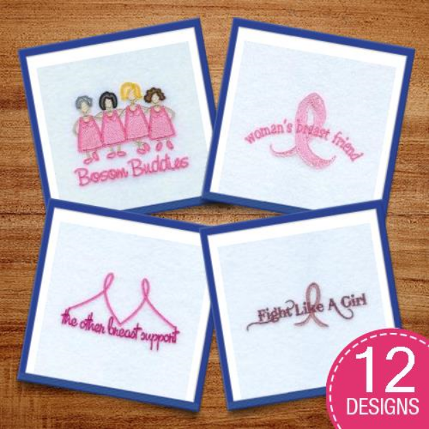 Picture of Pink Embroidery Design Pack