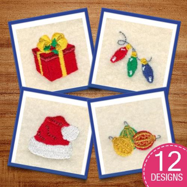 Picture of Mini Christmas #2 Design Pack Embroidery Design Pack