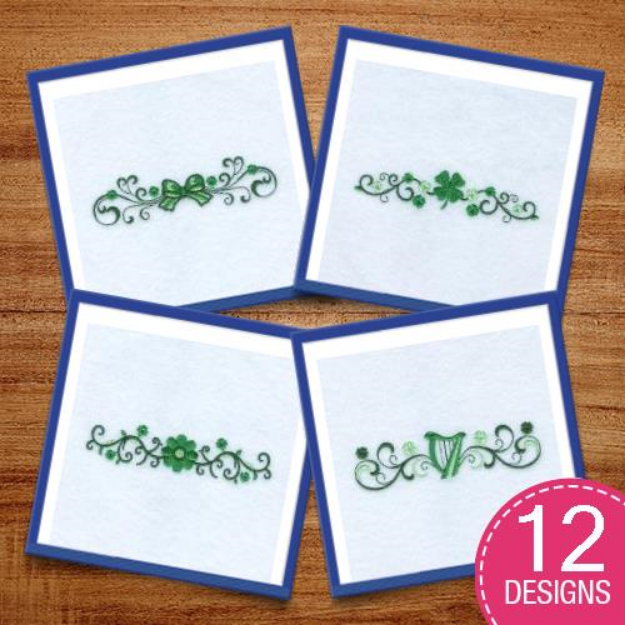 Picture of Irish Décor Lines Embroidery Design Pack