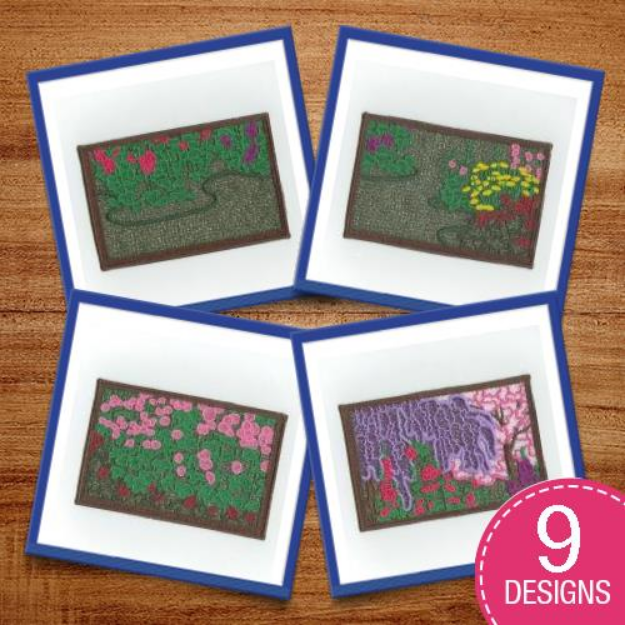 Picture of FSL Spring Panel 2 Embroidery Design Pack