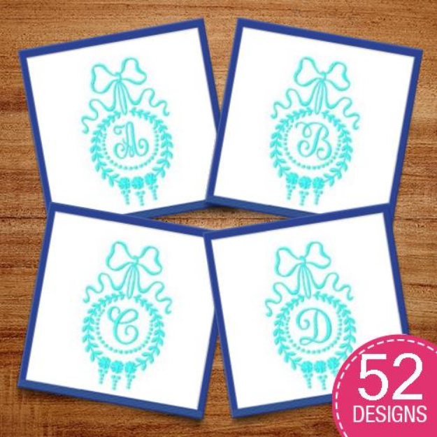Picture of Monograms 39 Embroidery Design Pack