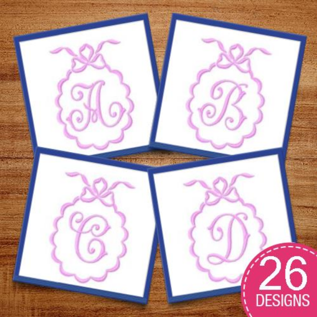 Picture of Monograms 40 Embroidery Design Pack