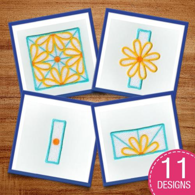 Picture of FSL Easter Baskets Embroidery Design Pack