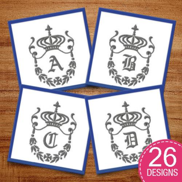 Picture of Monograms 37 Embroidery Design Pack