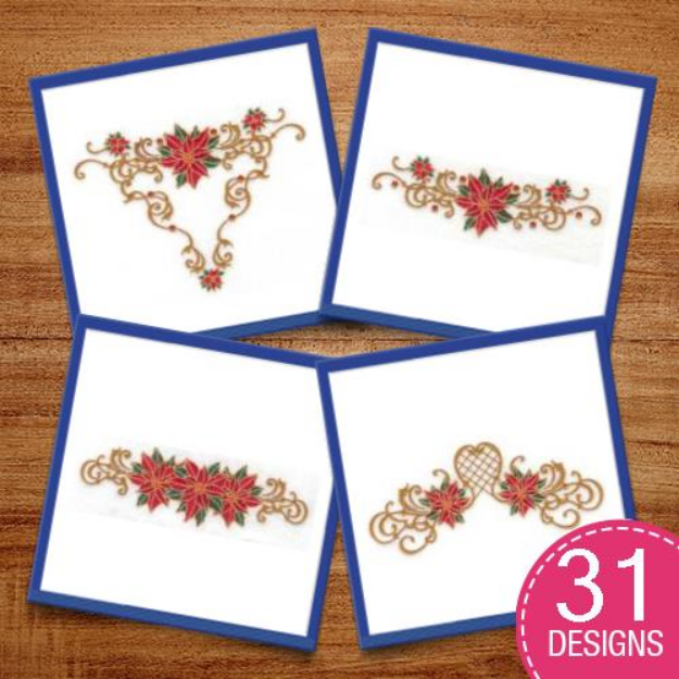 Picture of Christmas In July Embroidery Design Pack