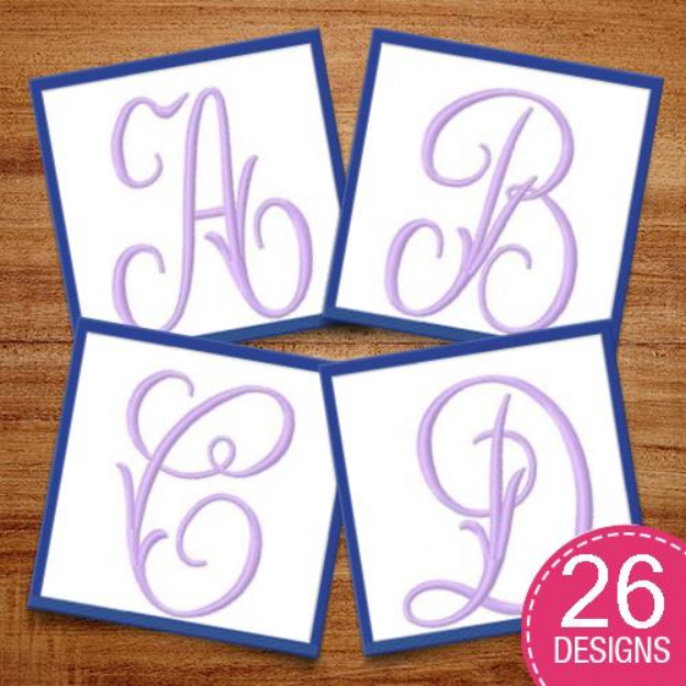 Picture of Monograms 44 Embroidery Design Pack