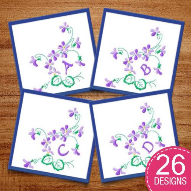 Picture of Monograms 45 Embroidery Design Pack