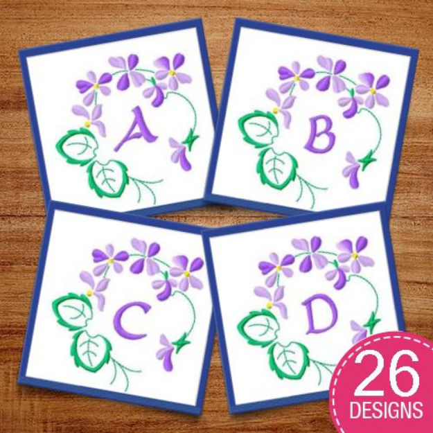 Picture of Monograms 46 Embroidery Design Pack