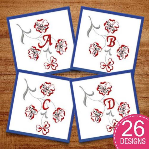 Picture of Monograms 47 Embroidery Design Pack