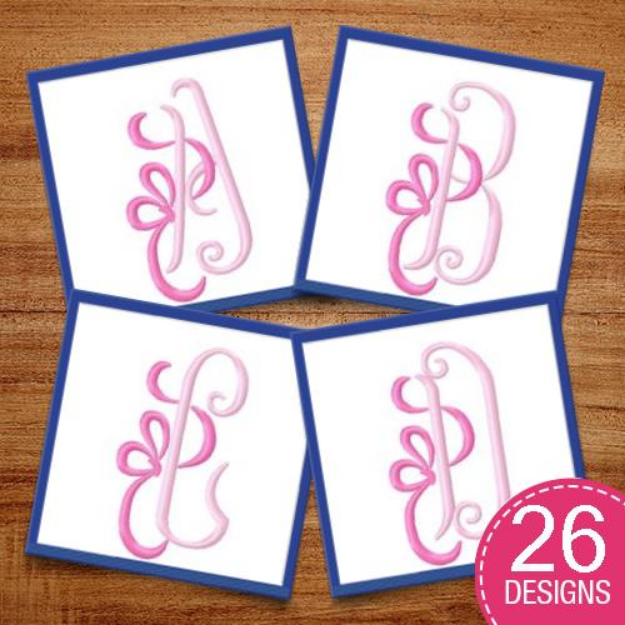 Picture of Monograms 48 Embroidery Design Pack
