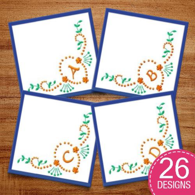 Picture of Monograms 49 Embroidery Design Pack