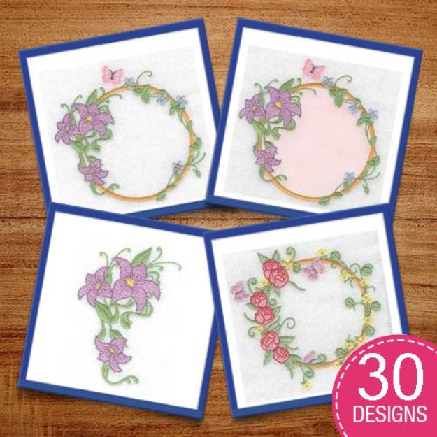 Picture of Flora Di Amore Embroidery Design Pack