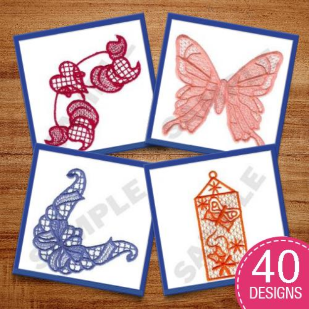 Picture of LACE BEAUTY Embroidery Design Pack