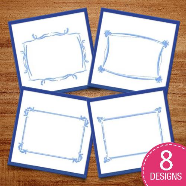 Picture of Frames Embroidery Design Pack