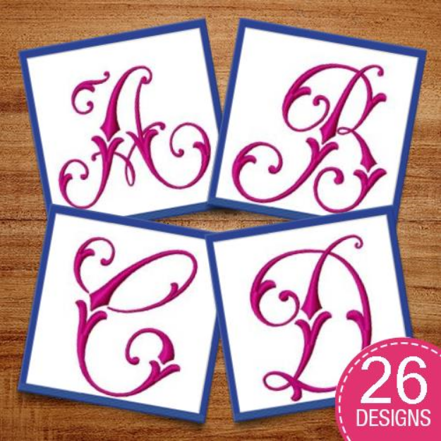 Picture of Monogram 56 Embroidery Design Pack