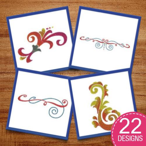 Picture of Scrollworks Embroidery Design Pack