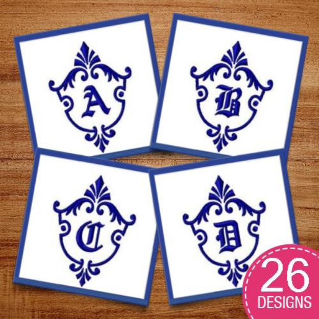 Picture of Monograms_67 Embroidery Design Pack
