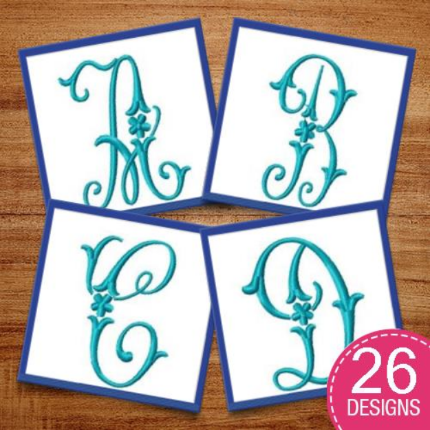 Picture of Monograms 68 Embroidery Design Pack