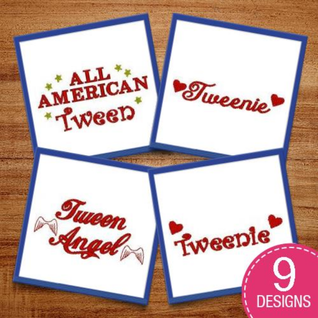 Picture of Tween Designs Embroidery Design Pack