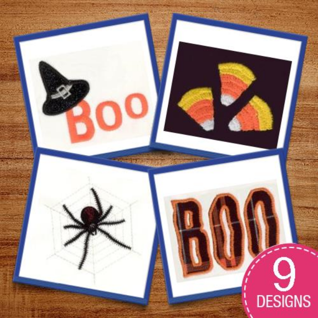 Picture of Halloween  Embroidery Design Pack