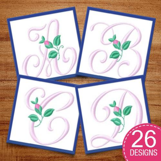 Picture of Monograms 10 Embroidery Design Pack