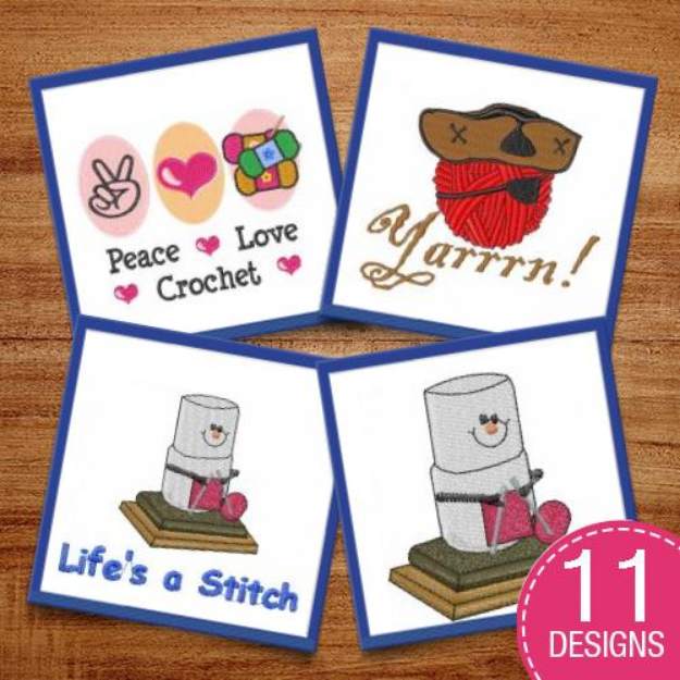 Picture of So Crafty! Embroidery Design Pack