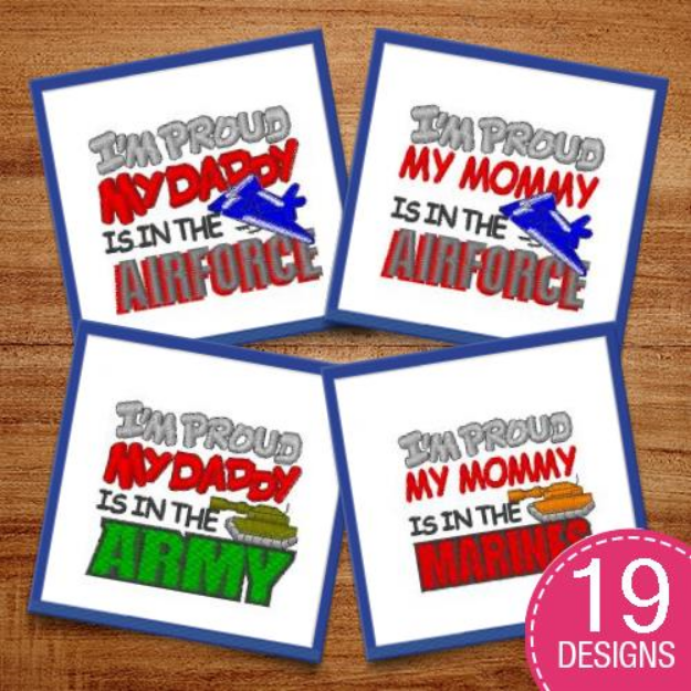 Picture of Humorous Infants Embroidery Design Pack