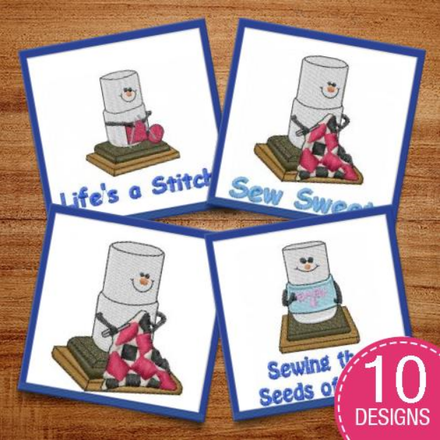 Picture of Sewing & Crafts Embroidery Design Pack